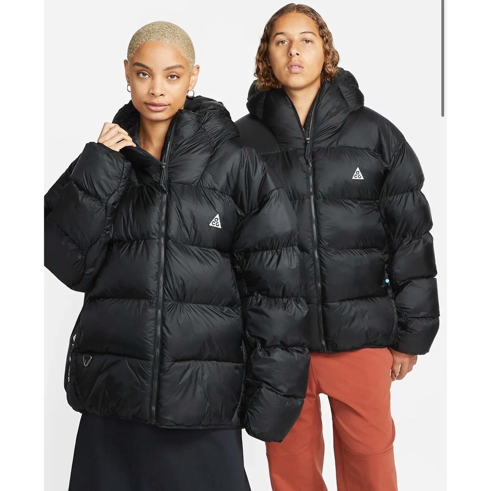 Nike Men's ACG Therma-Fit ADV Lunar Lake Puffer Jacket Black DH3070 011 Medium